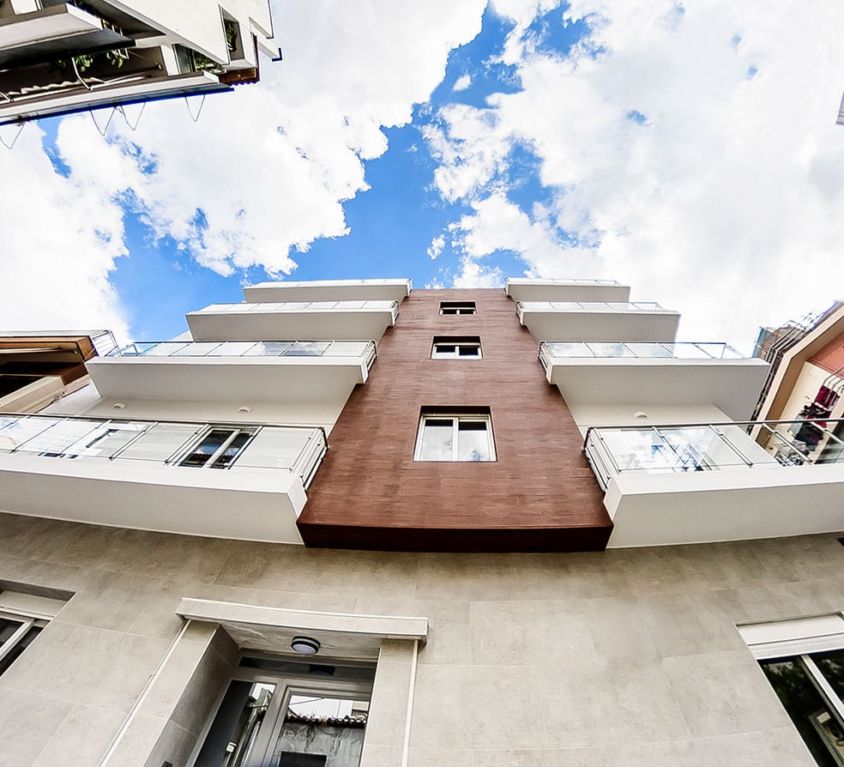Reconstruction of block of flats in Neos Kosmos Attica